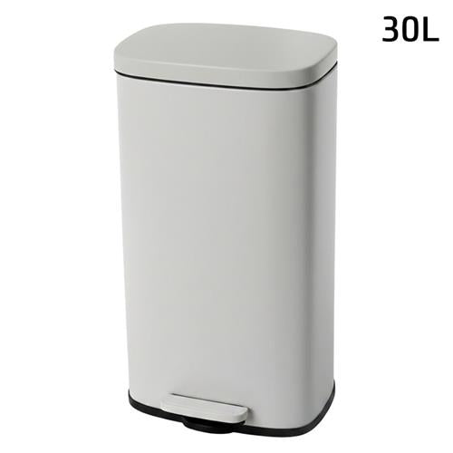 פח אשפה DREAM CHEF טריקה שקטה אפור בהיר – 30L