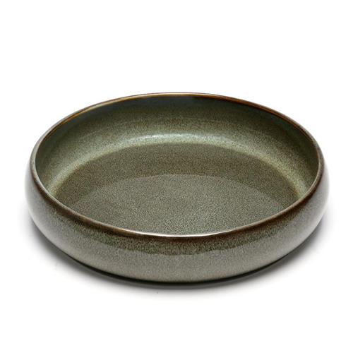 קערה לפירות STONE WARE MADRIO – ירוק – 28X28X7