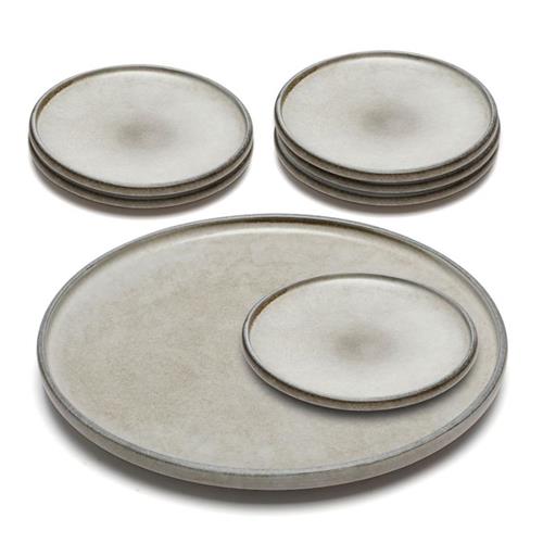 סט עוגה 7 חלקים STONE WARE MADRIO – אפור