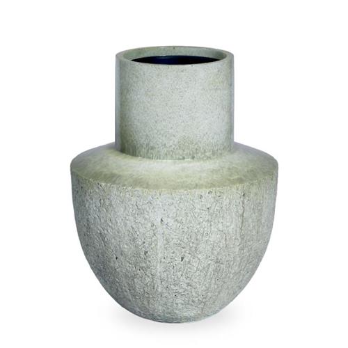 אגרטל LHOTSE בגוון ירוק ליים – 55x55x70