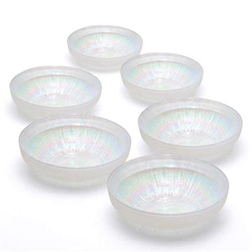 סט 6 מרקיות זכוכית MARTINEZ PEARL