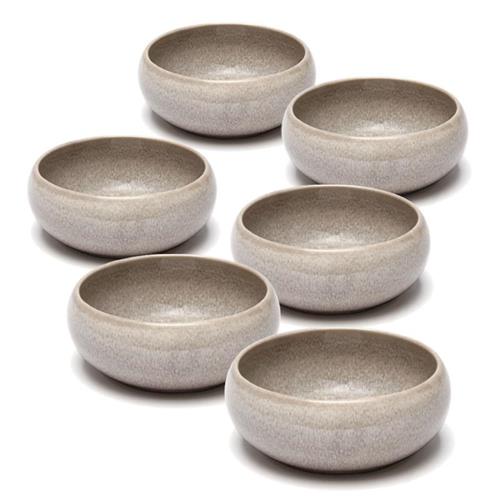 סט 6 בולים STONE WARE MADRIO – מוקה – 12X12X5