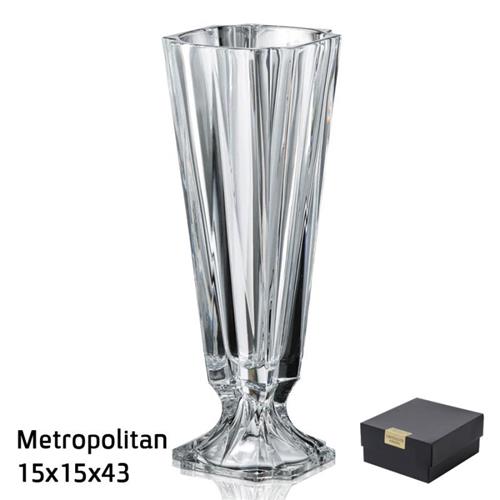 אגרטל רגל METROPOLITAN בוהמיה קריסטל