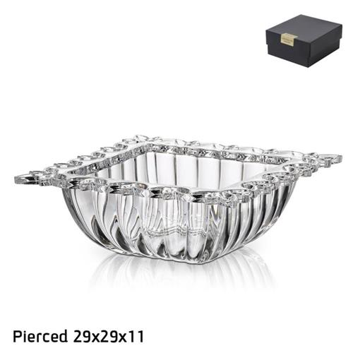 קערה עמוקה PIERCED בוהמיה קרסטל