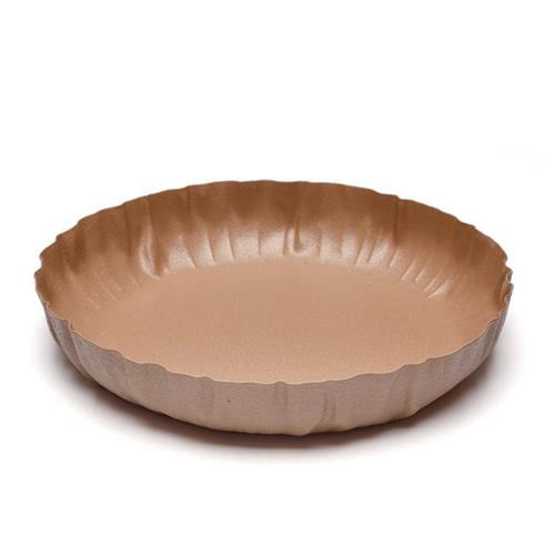 קערה לפירות מתכת חום חמרה – 30x30x5.5