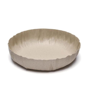 קערה עגולה מתכת מוקה 21x21x4.5 פריט פרקטי שמוסיף אופי לבית