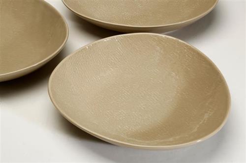 כלי שולחן פורצלן NEW BONE CHINA SIMPEL MOKA – צלחת עמוקה 22X20X4.5