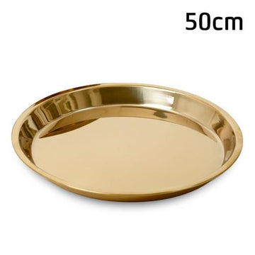 מגש נירוסטה זהב DREAM CHEF 50CM לשילוב טבעי בחלל הביתי