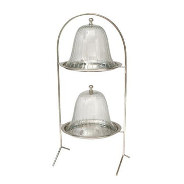 מעמד זוג פעמונים NICKEL BRASS ניקל 26X23X57