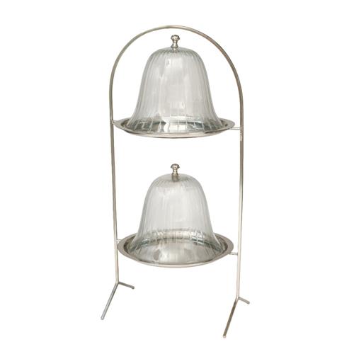 מעמד זוג פעמונים NICKEL BRASS ניקל 26X23X57