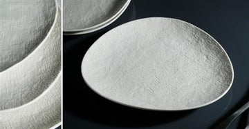 צלחת עמוקה סדרת Simple White פורצלן New Bone China - 23×20×2 - 23X20X2