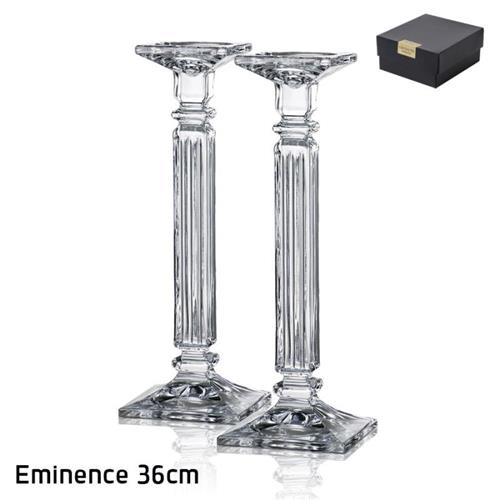 זוג פמוטי קריסטל בוהמיה EMINENCE – 36 ס״מ