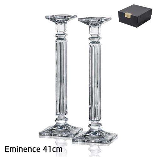 זוג פמוטי קריסטל בוהמיה EMINENCE – 41 ס״מ