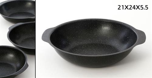 קערת הגשה נירוסטה שחור DREAM CHEF – 21X24X5.5