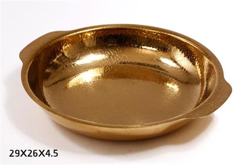 קערת הגשה DREAM CHEF נירוסטה זהב – 29X26X4.5