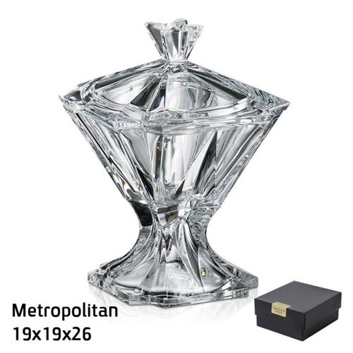 בונבוניירת רגל METROPOLITAN בוהמיה קריסטל