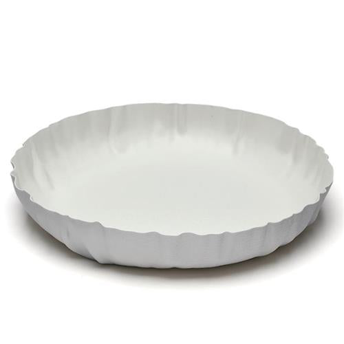 קערה לפירות מתכת שמנת – 34x34x6