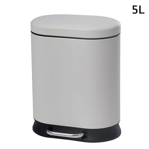פח אשפה DREAM CHEF טריקה שקטה אפור בהיר – 5L