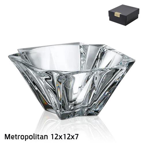 קערת ליפתן METROPOLITAN בוהמיה קריסטל