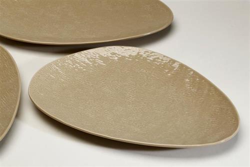 כלי שולחן פורצלן NEW BONE CHINA SIMPEL MOKA – צלחת הגשה 28X22X2.5