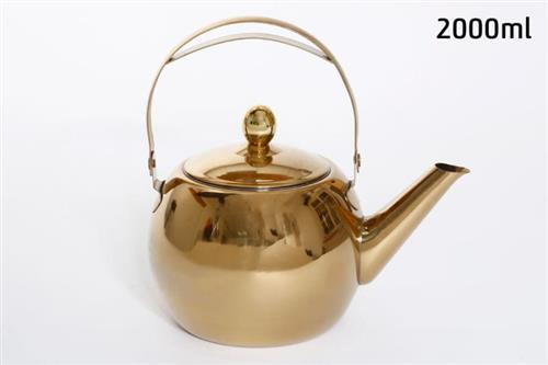 קומקום נירוסטה זהב DREAM CHEF – 2000ml