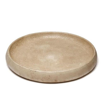 קערה שטוחה TRAVENTINE 35x35x5 בחירה רב־שימושית לחלל מודרני