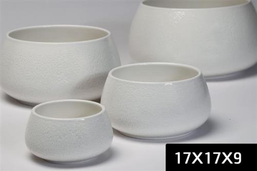 קערה לסלט אישי SPECIAL WHITE - 21×21×11 - 21X21X11