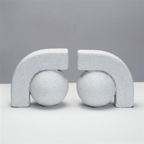תומך ספרים TROPHY WHITE