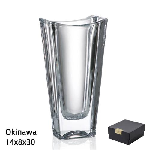 אגרטל OKINAWA בוהמיה קריסטל