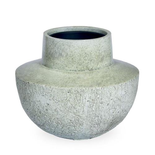 אגרטל LHOTSE בגוון ירוק ליים – 55x55x47