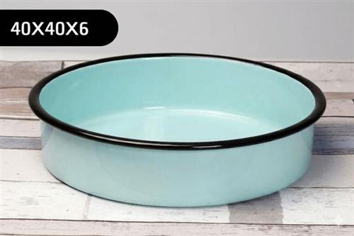 תבנית אמייל 6cm עגול DREAM CHEF DELICIOUS - קוטר 40ס"מ
