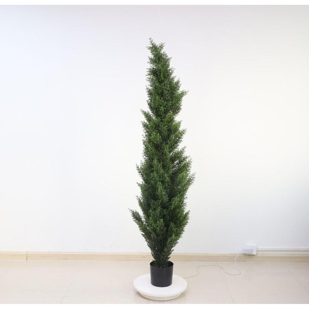 עץ מלאכותי בעיצוב מרהיב בגוון ירוק 183CM - בי יוניק - עיצוב הבית