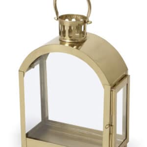 בית חנוכיה BRASS GOLD מידות 25X12X36