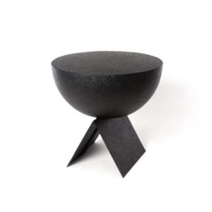 שולחן צד בצבע שחור יוקרתי ומרשים 45X45X41 ס"מ
